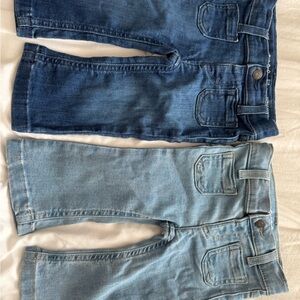 Kids Denim Jeans Set - Dark Blue and Light Blue